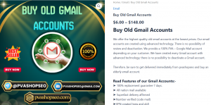 Buy Old Gmail Accounts