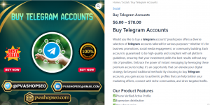 Buy Telegram Accounts
